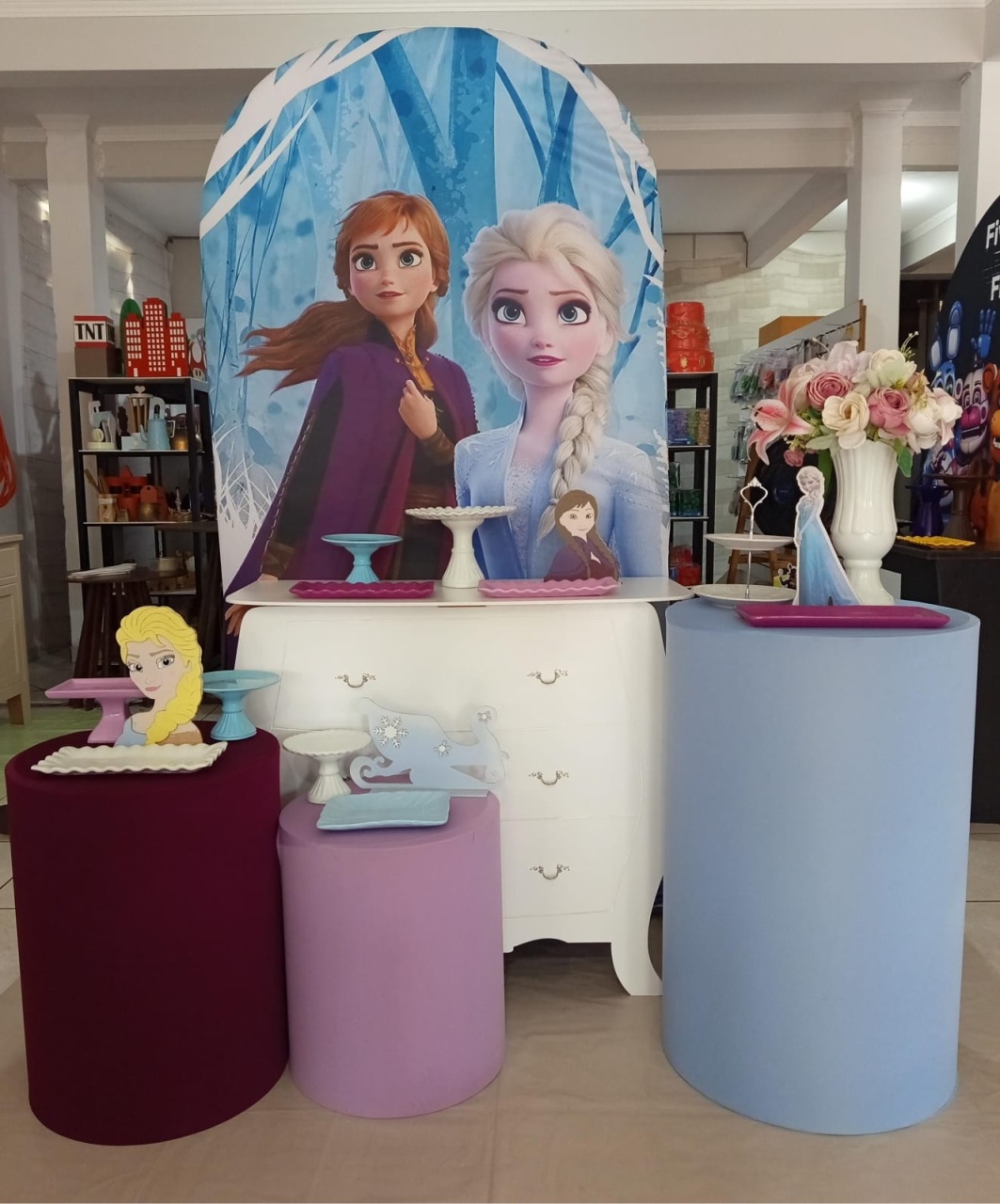Kit Frozen Romano  - Mariah locação