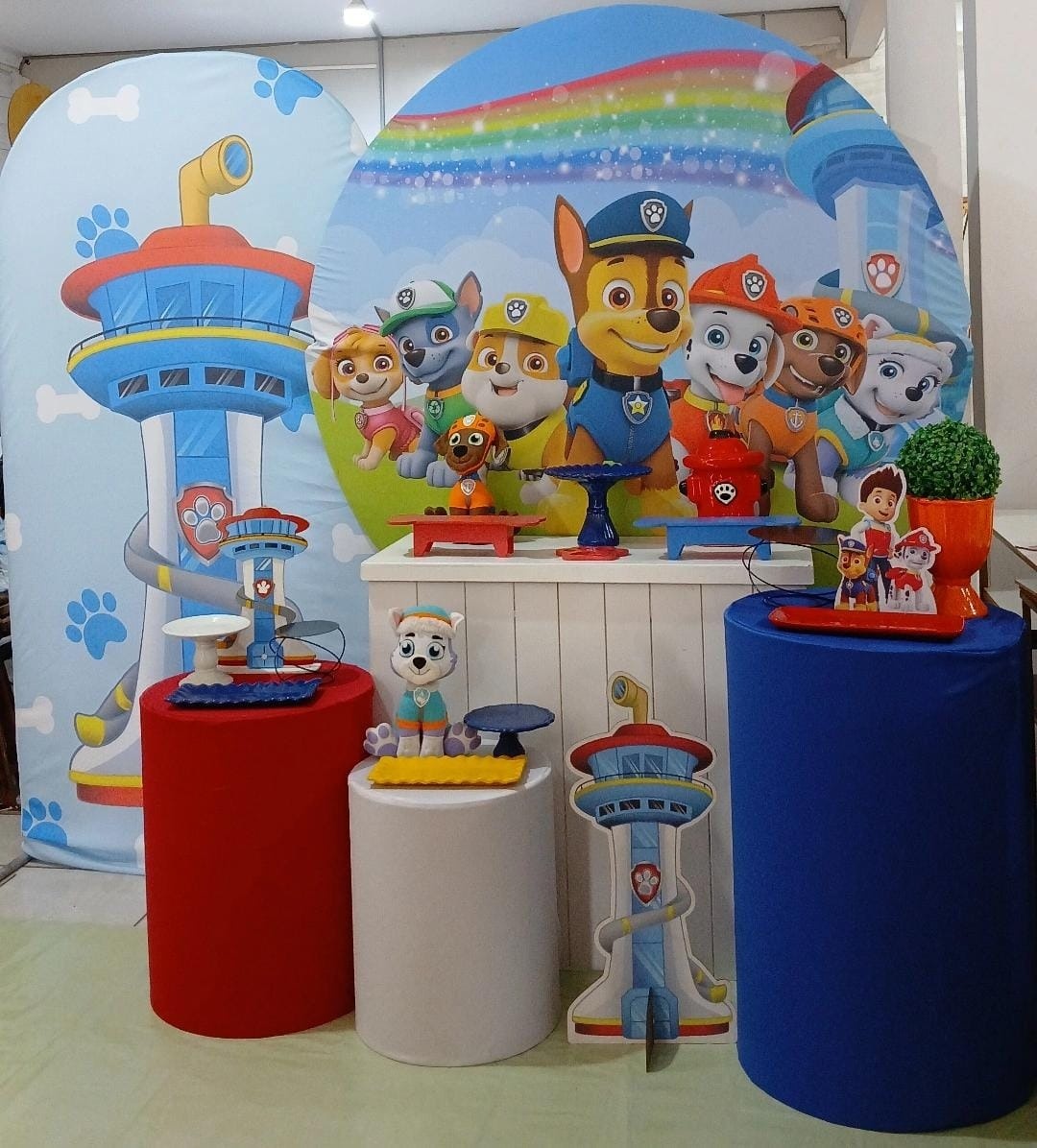 Kit Patrulha Canina Torre - Mariah locação