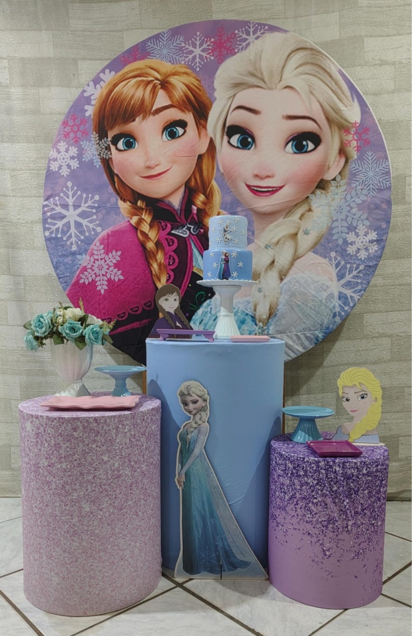 Kit Frozen Trio de Cilindros 2 - Mariah locação