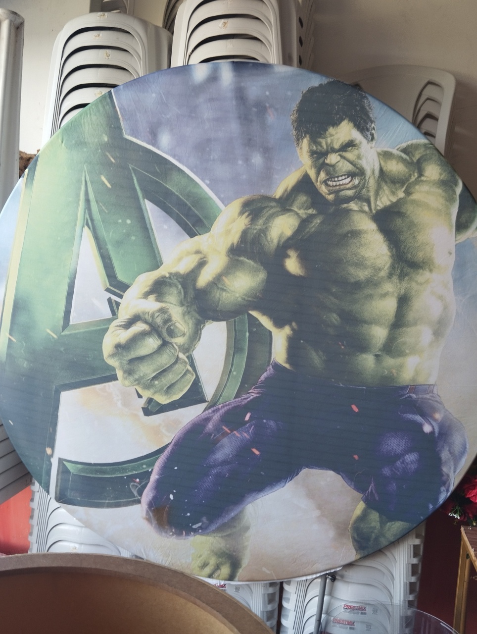 Painel Do Hulk  - ANDREIA design festa e cenografia