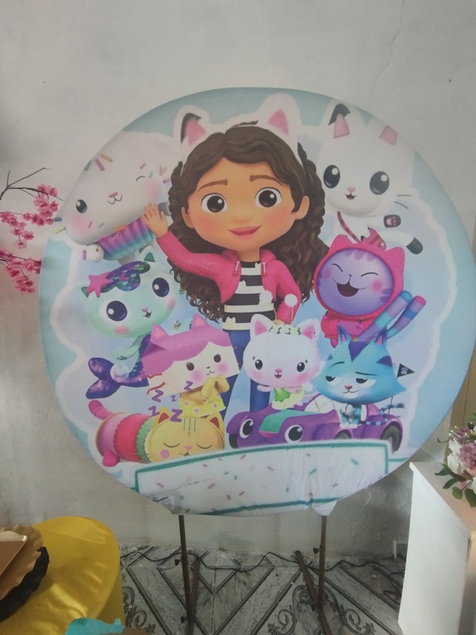 Painel da Gabi Com Estrutura - ANDREIA design festa e cenografia