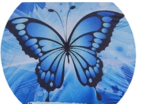 Painel Borboletas 💙 P   (Cópia) - ANDREIA design festa e cenografia
