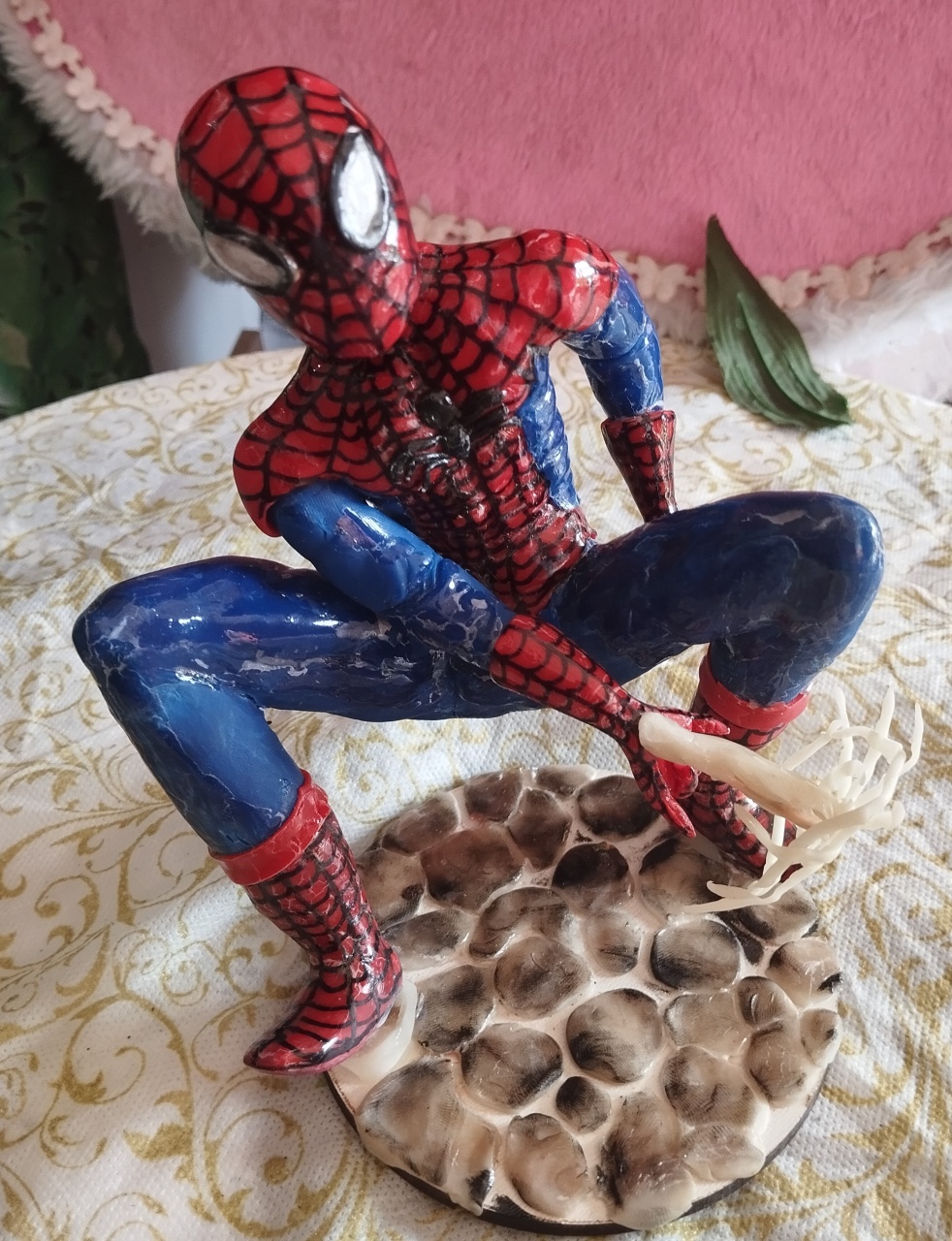 Escultura de Homem Aranha  - ANDREIA design festa e cenografia