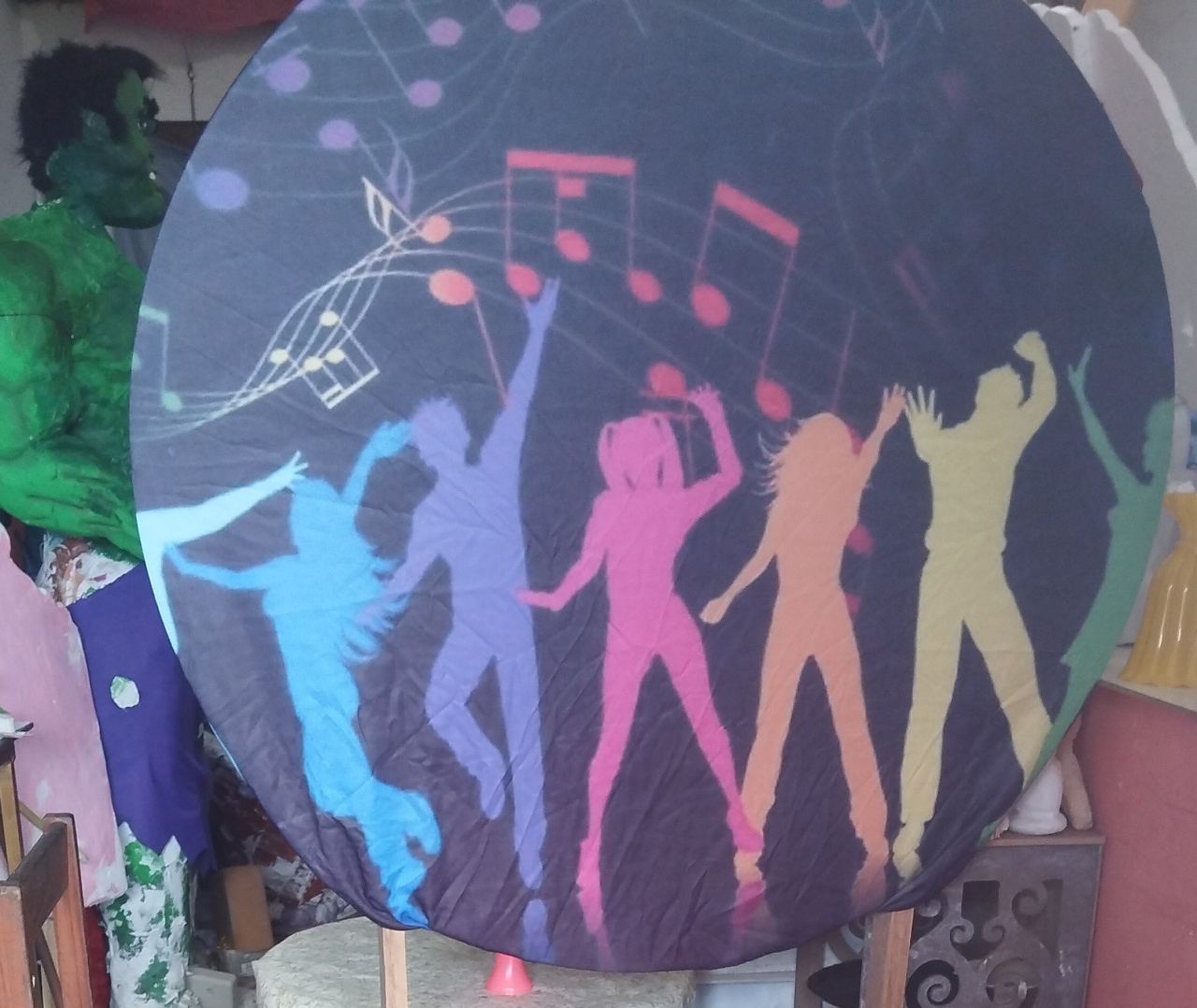 Painel  Discoteca  - ANDREIA design festa e cenografia