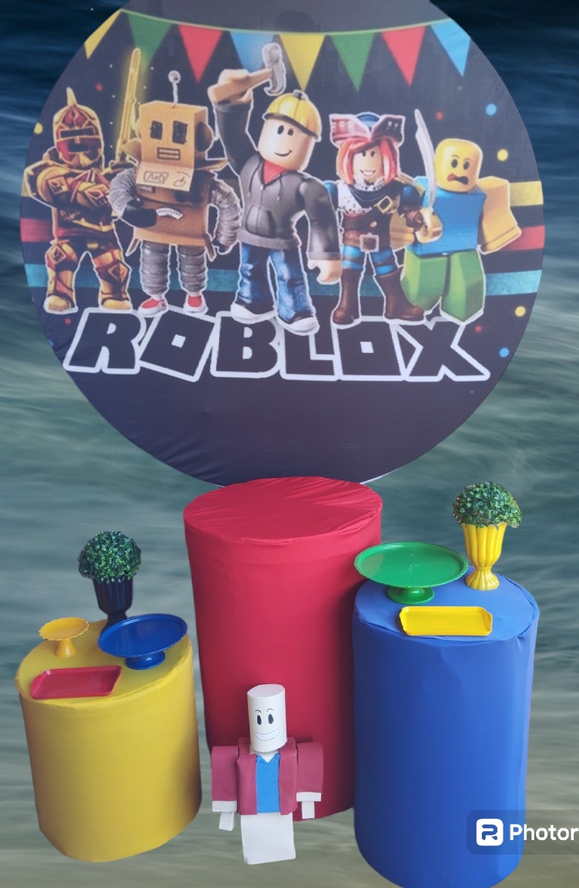 Kit Pm Roblox - ANDREIA design festa e cenografia