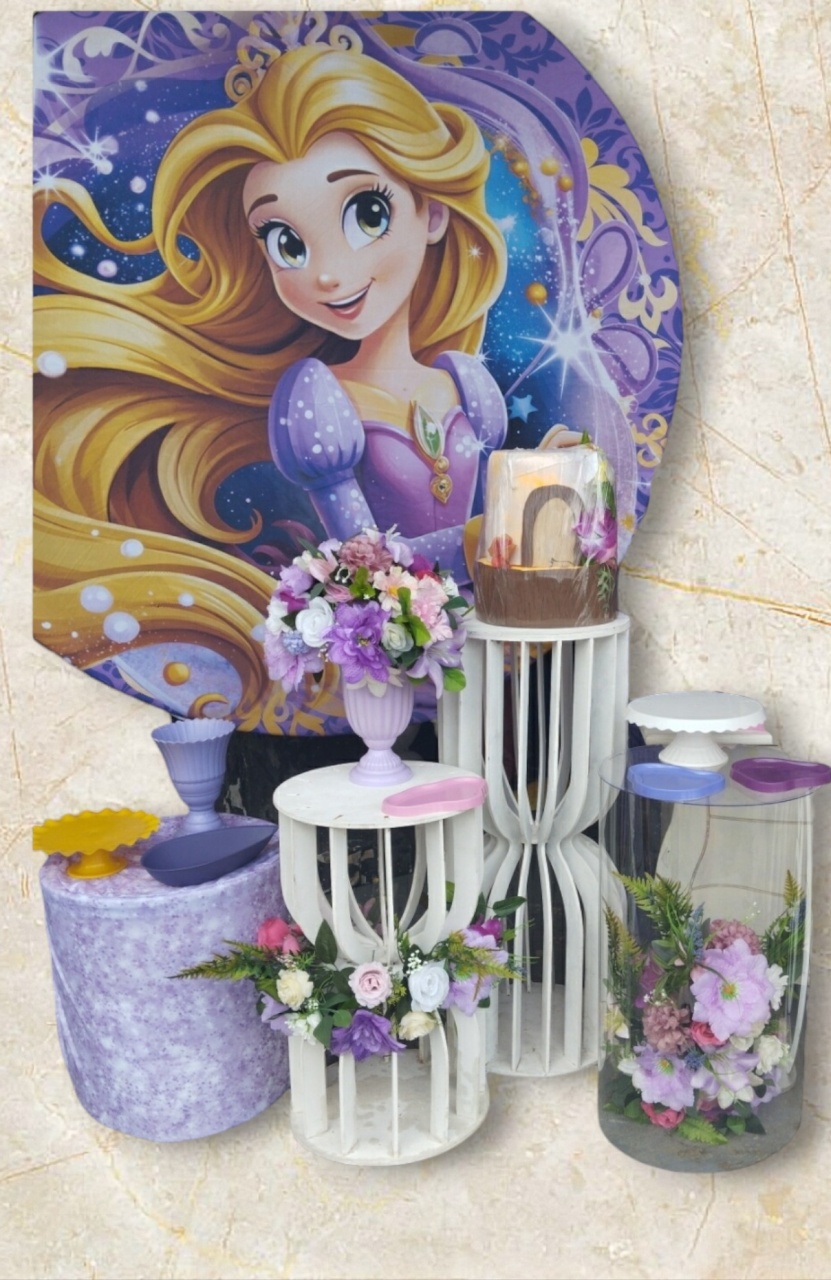 Kit Pm Rapunzel G  - ANDREIA design festa e cenografia
