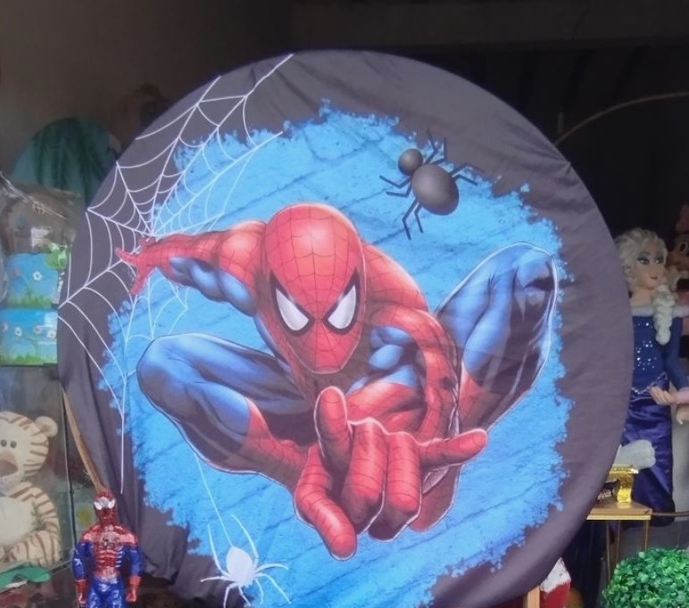 Painel Homem Aranha  - ANDREIA design festa e cenografia