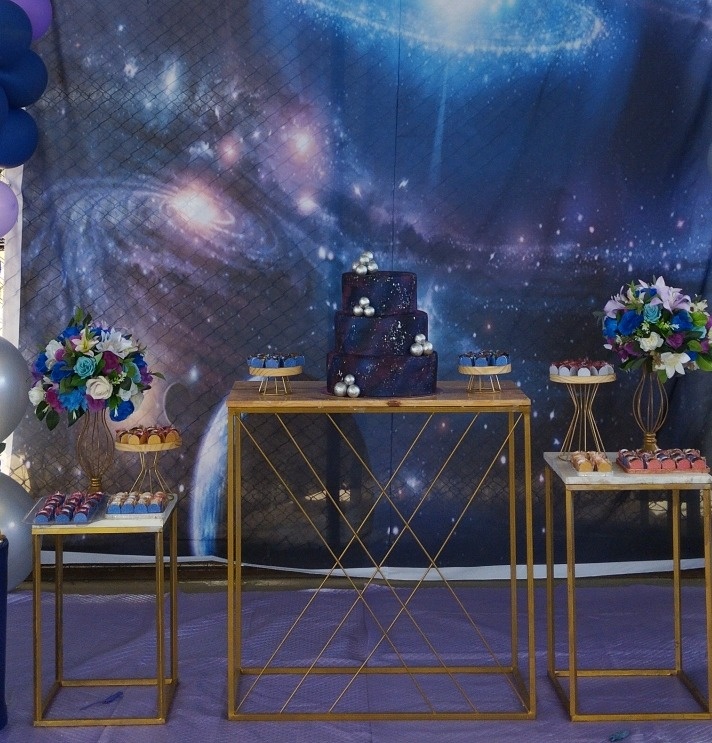 Conjunto Mesa de Ferro  - ANDREIA design festa e cenografia