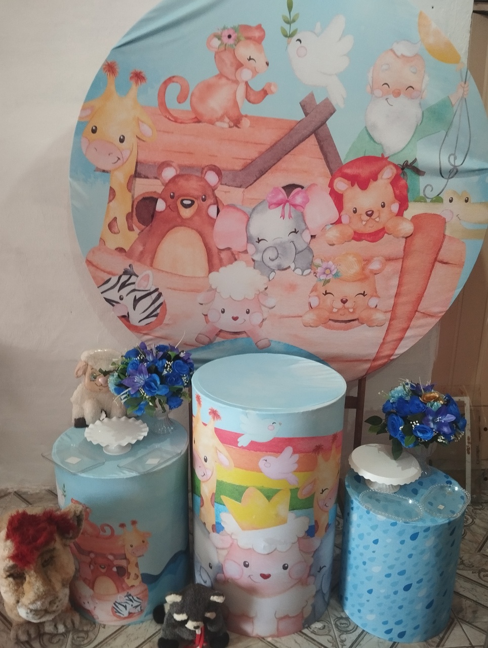 Kit Pm Arca de Noe - ANDREIA design festa e cenografia
