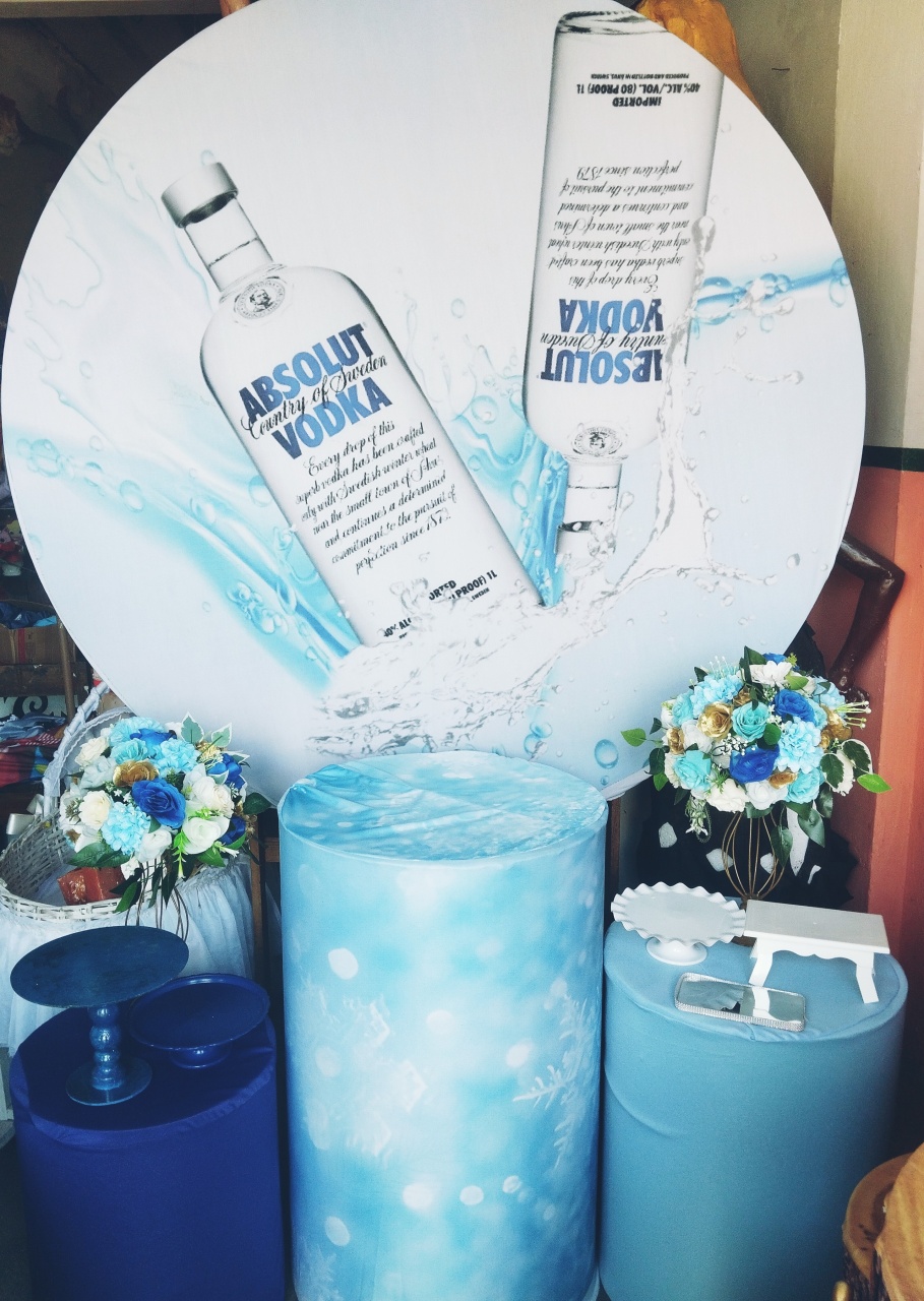 Kit Pm Absolut Vodkagrande  - ANDREIA design festa e cenografia