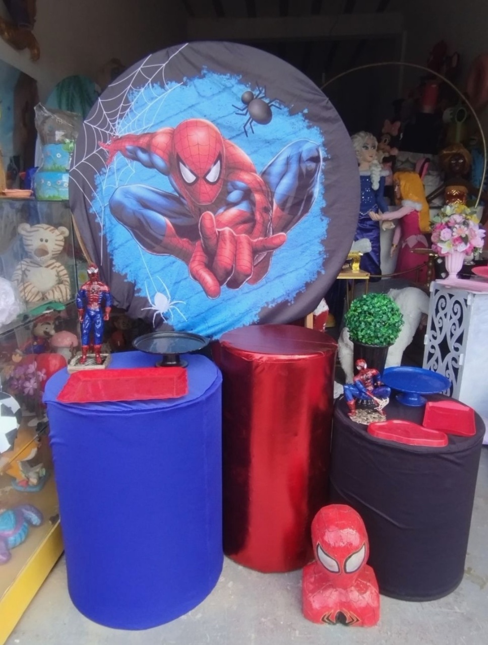 Kit Homem Aranha - ANDREIA design festa e cenografia