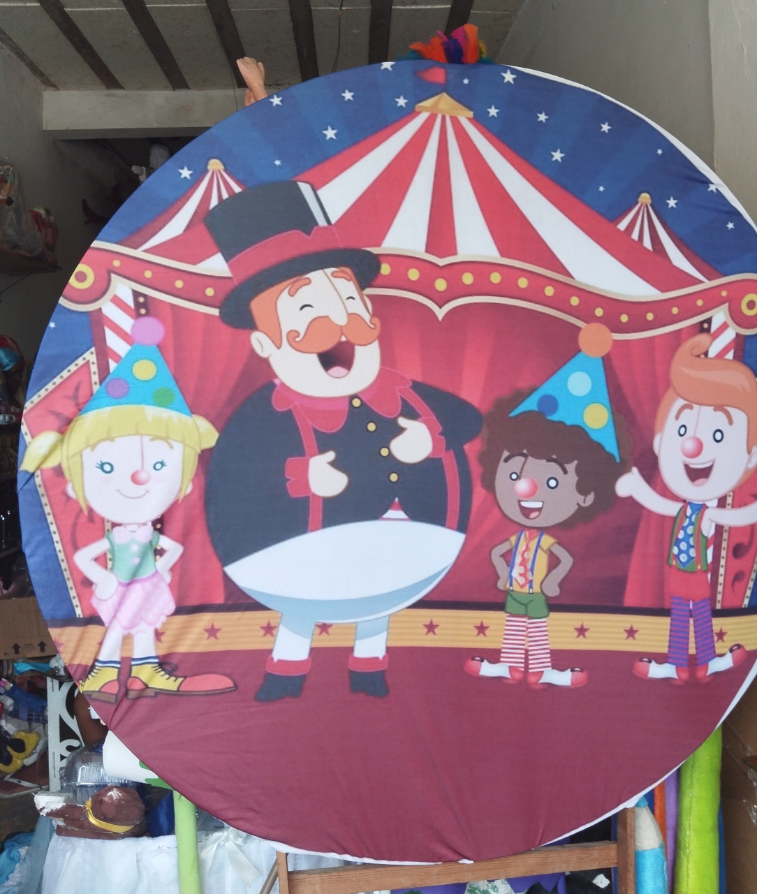 Painel Mundo Bita Circo  - ANDREIA design festa e cenografia