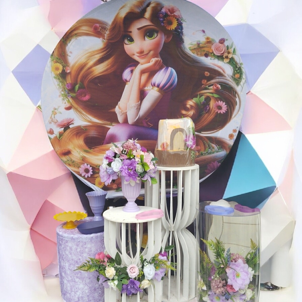 Kit Pm Rapunzel  - ANDREIA design festa e cenografia