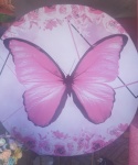 Painel Borboletas Roxa E Rosa - imagem 2