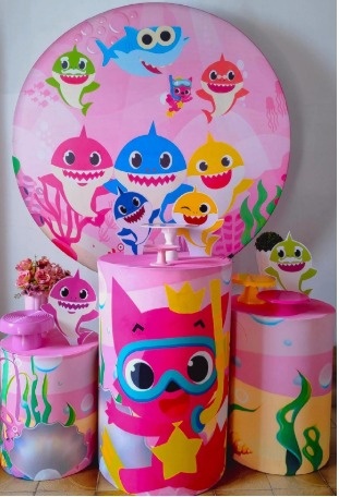 Kit Baby Shark Menina - Fernanda