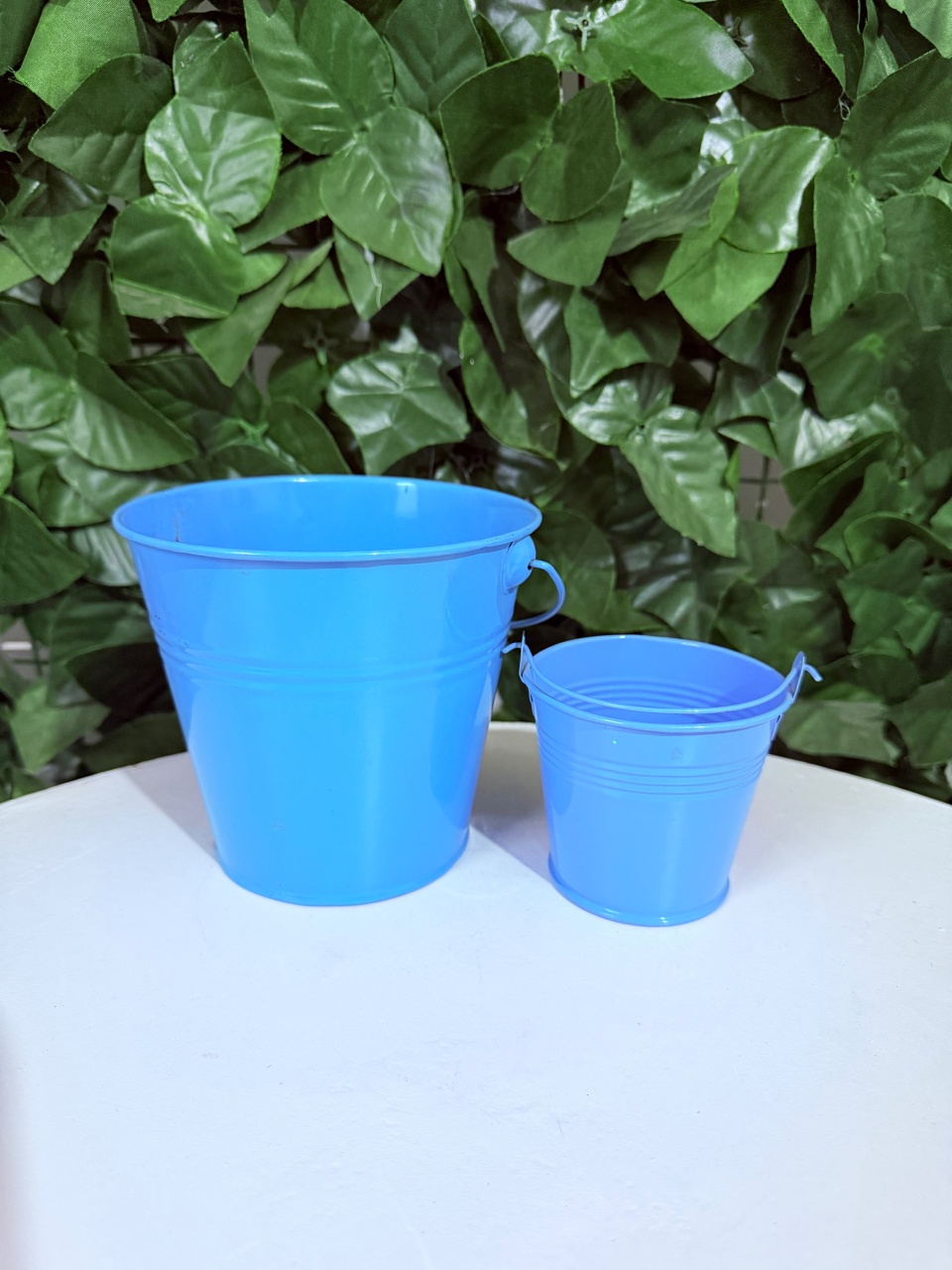 Vaso Dupla de Alumínio Azul Claro  - Renata Cavalcante Herreira Guerreiro