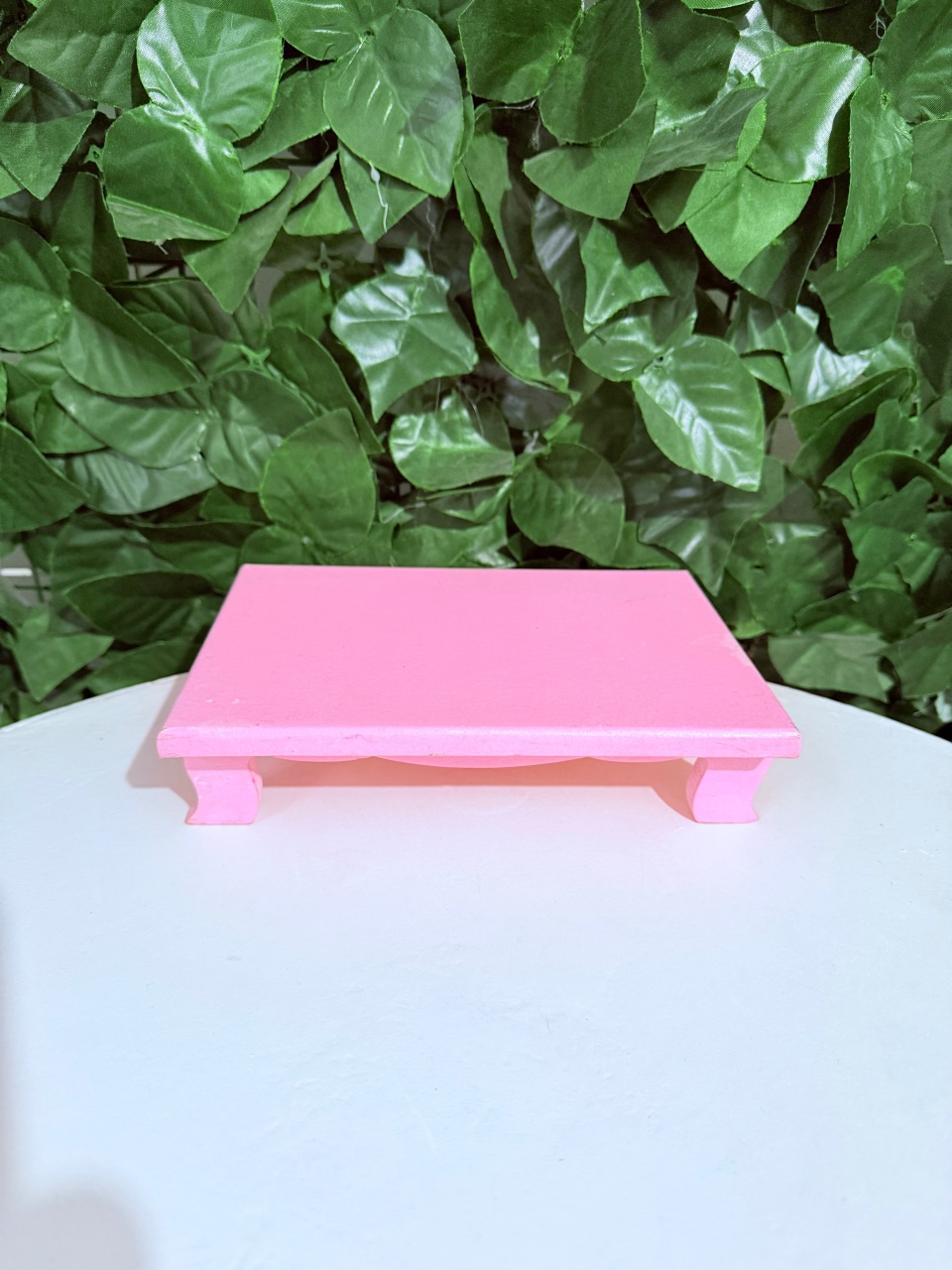 Suporte Pé Colonial Rosa Bebê  - Renata Cavalcante Herreira Guerreiro