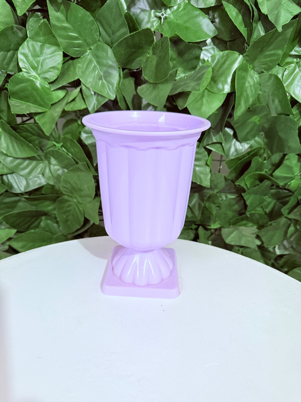 Vaso Plástico Lilás  - Renata Cavalcante Herreira Guerreiro