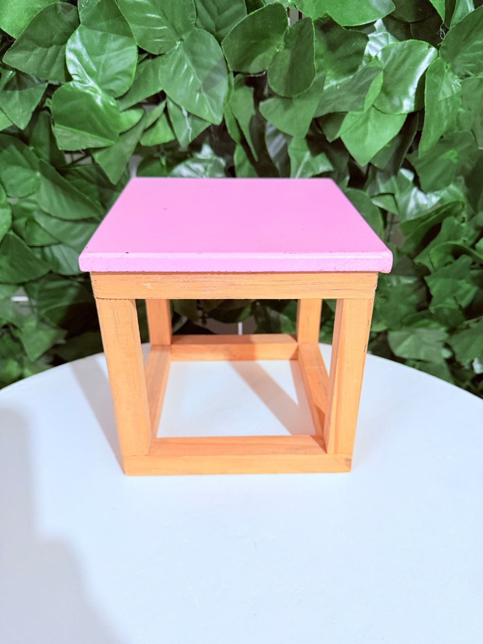 Suporte Cubo Rosa Bebe - Renata Cavalcante Herreira Guerreiro