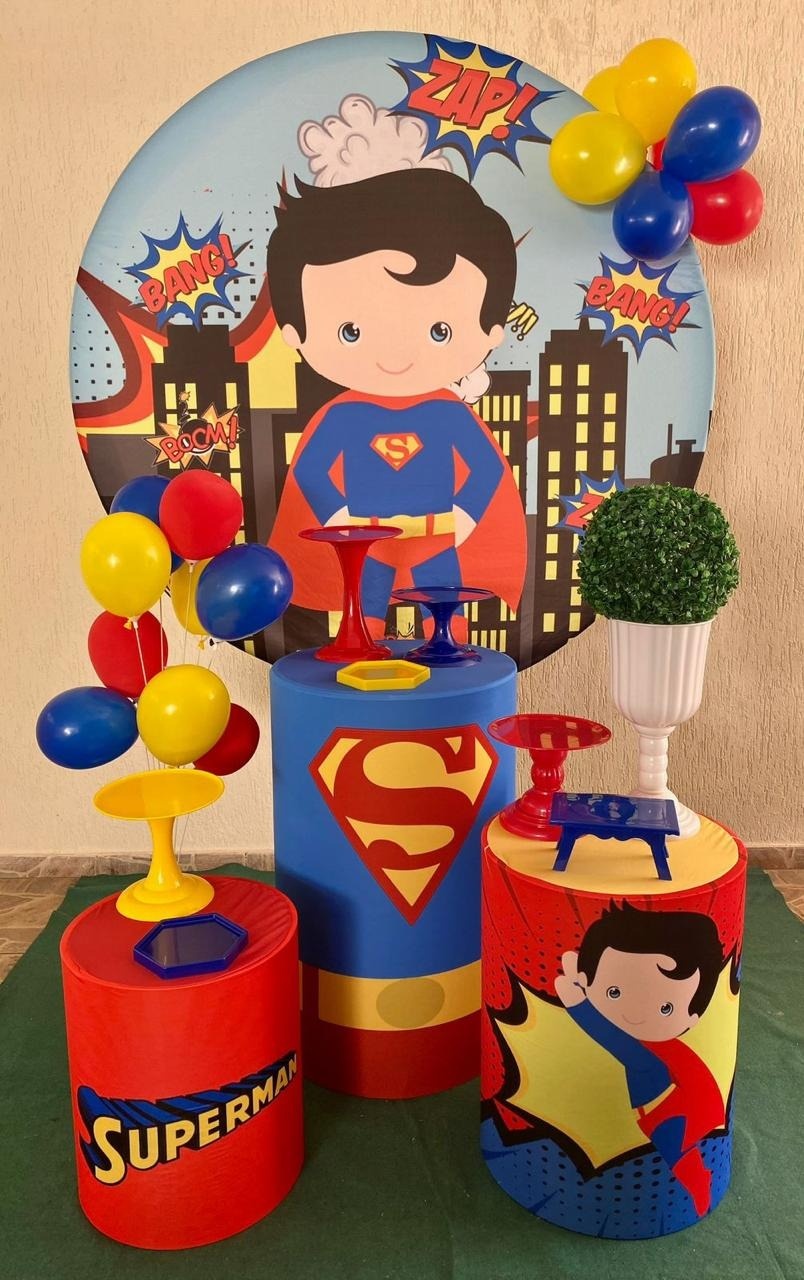 Kit Super Homem Cut Baby - Camila Caroline Magalhães Vieira