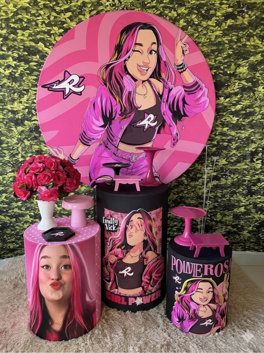 Kit Emyle Vick (Os Rosas) - Camila Caroline Magalhães Vieira