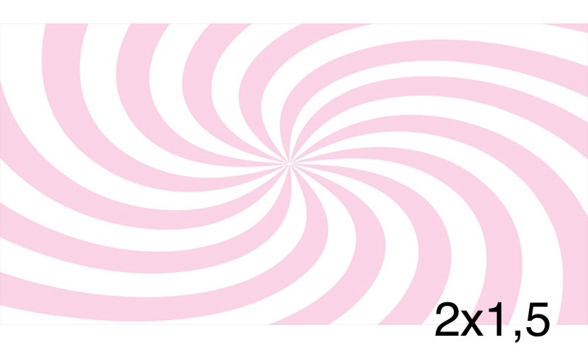 Tapete Aspiral Rosa 2X1,5M - Camila Caroline Magalhães Vieira