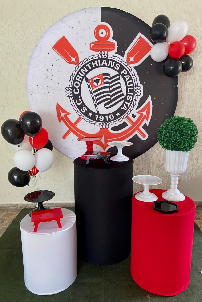 Kit Time Corinthians Capas Lisas - Camila Caroline Magalhães Vieira