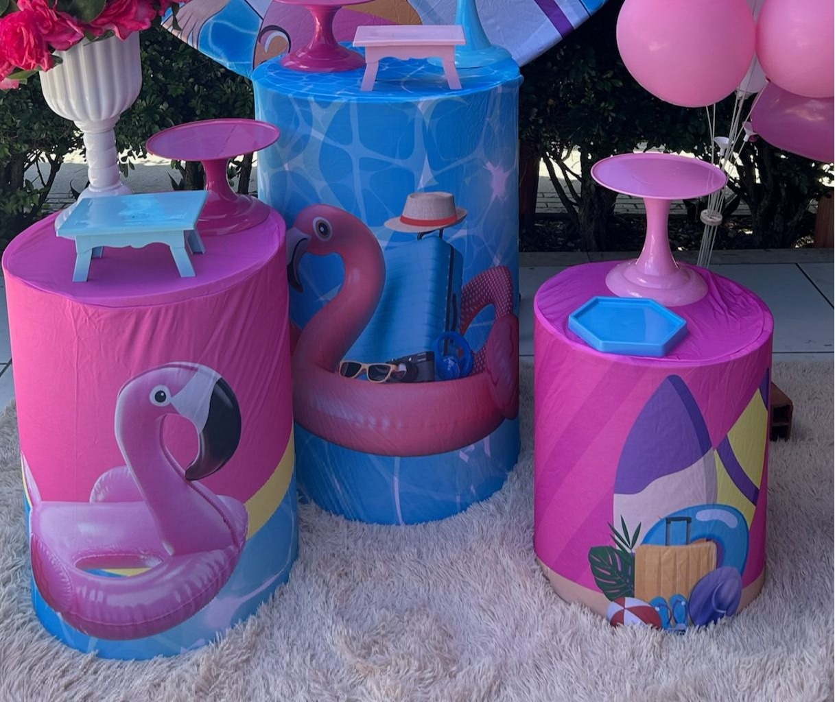 Pool Pary da Barbie - Camila Caroline Magalhães Vieira