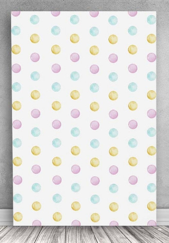 Painel Lateral Bolas Candy 2X1,5M - Camila Caroline Magalhães Vieira