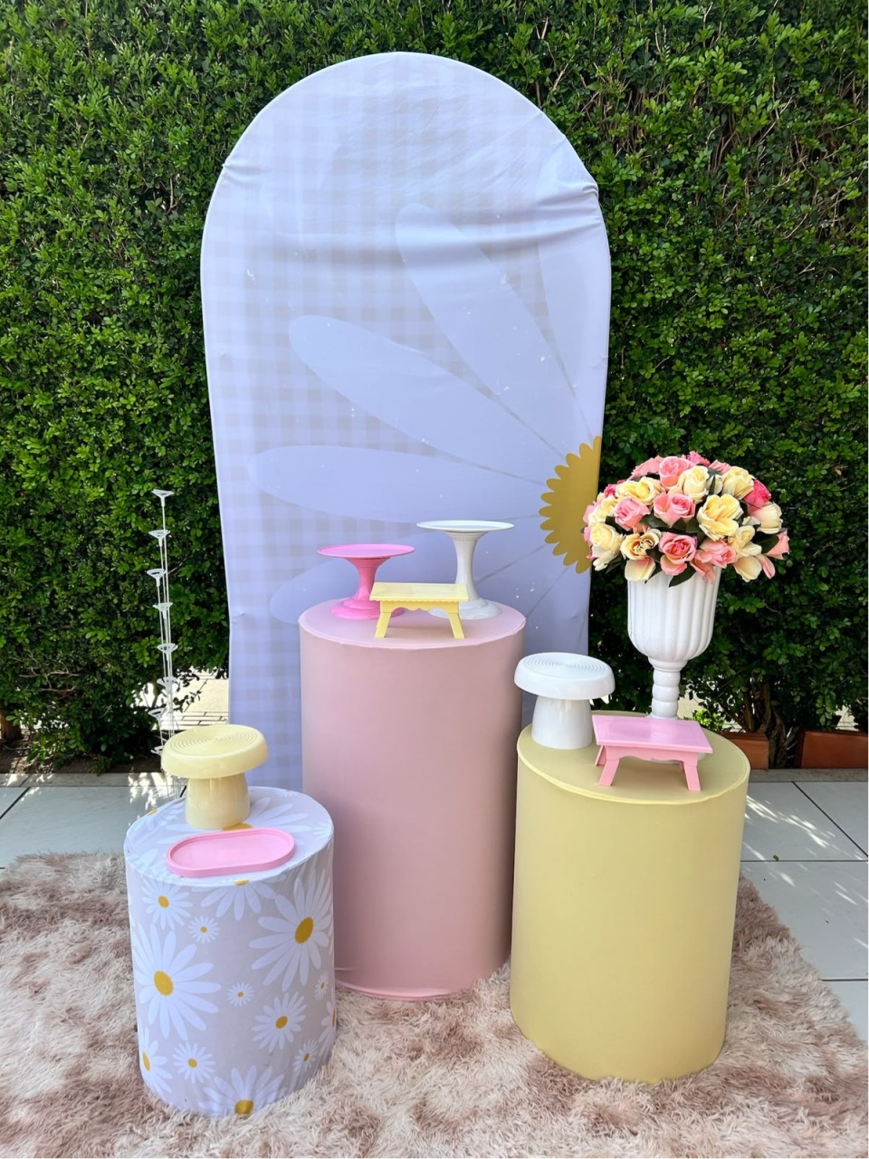 Kit Margarida Vertical - Meia Flor - Camila Caroline Magalhães Vieira