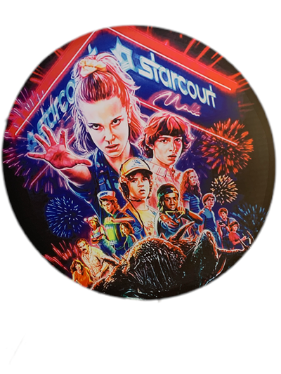 Painel Sublimado Stranger Things - Camila Caroline Magalhães Vieira