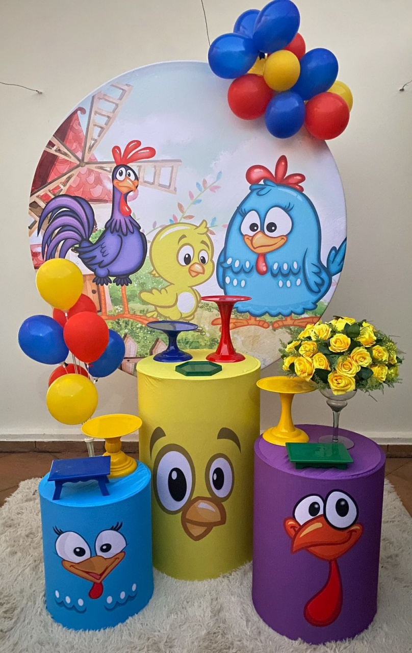 Kit Galinha Pintadinha - Camila Caroline Magalhães Vieira