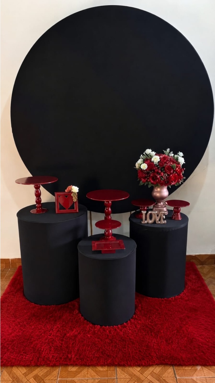Kit Preto Vermelho - Camila Caroline Magalhães Vieira