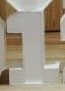 Numeral 1 Branco 60Cm - Camila Caroline Magalhães Vieira
