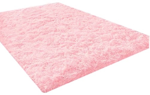 Tapete Felpudo Rosa Bebe - Camila Caroline Magalhães Vieira