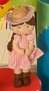 Feltro Caipira Menina - Camila Caroline Magalhães Vieira