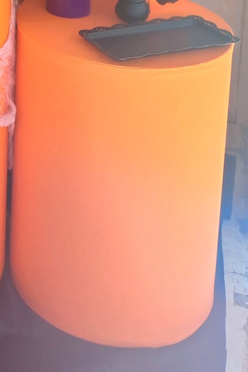 Capa Cilindro Laranja M - MV festa
