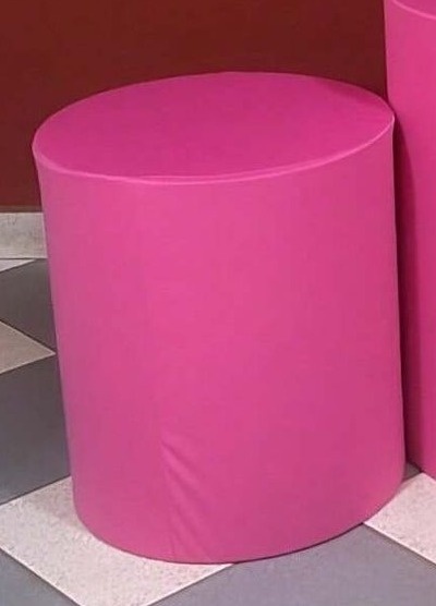 Capa Cilindro Rosa Forte P - MV festa