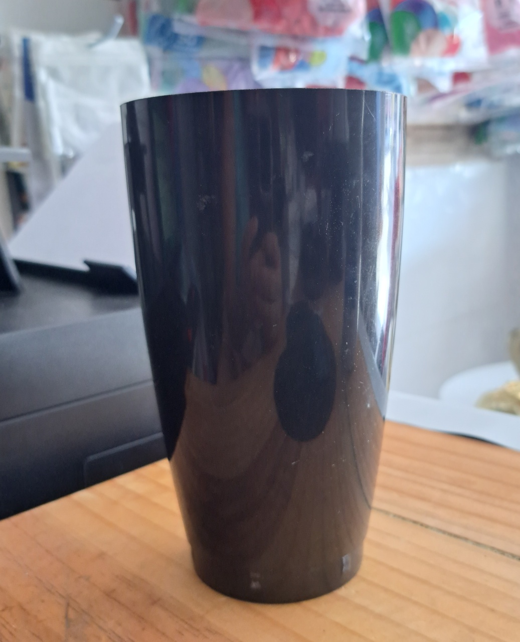 Vaso Preto Alto 3Em1 - MV festa