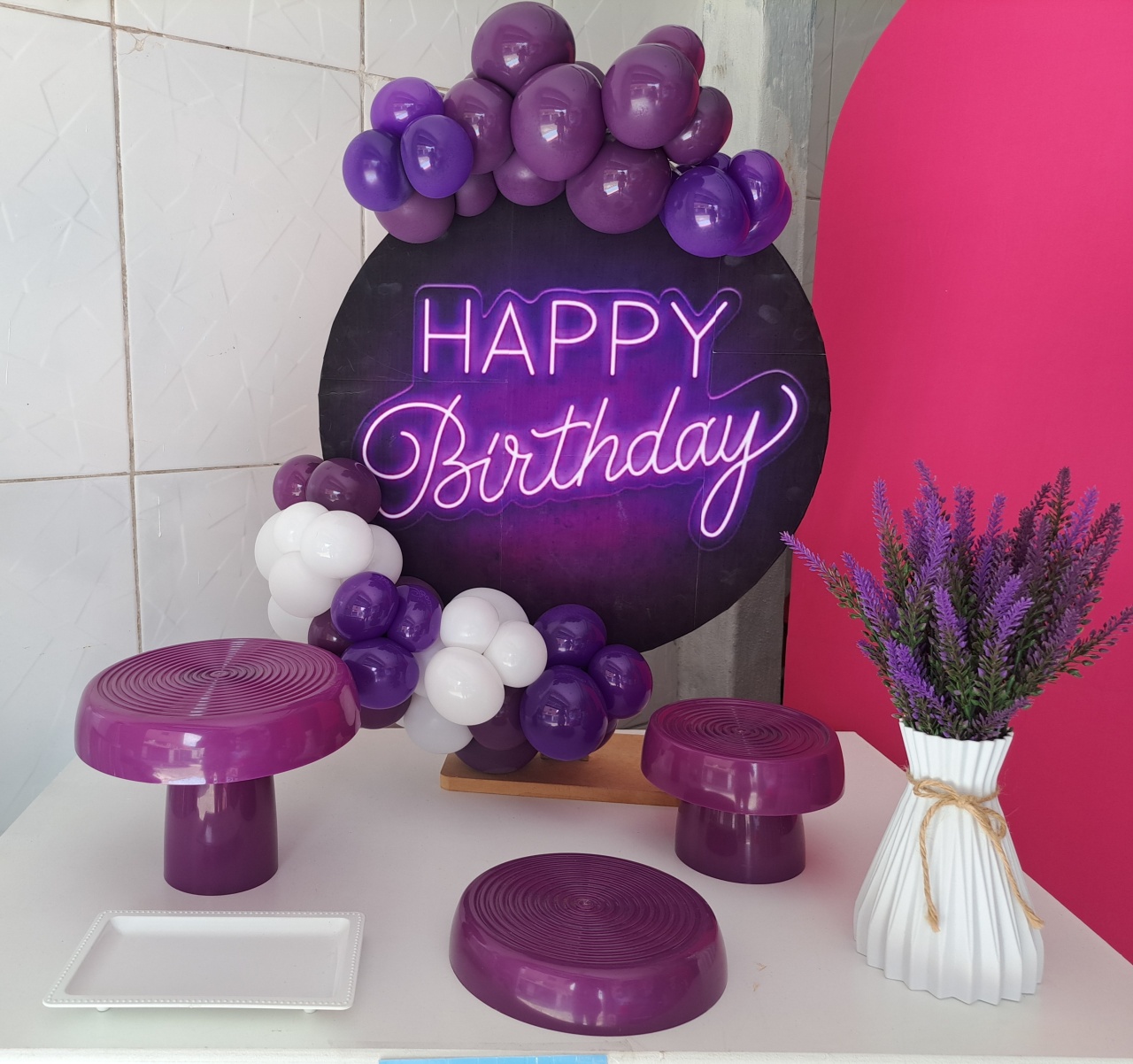 Kit Mesa: Roxo - MV festa