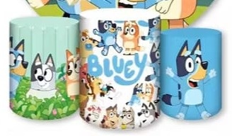 Capa Cilindros Bluey - MV festa