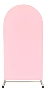 Capa Para Painel Romano Rosa Bebe - MV festa