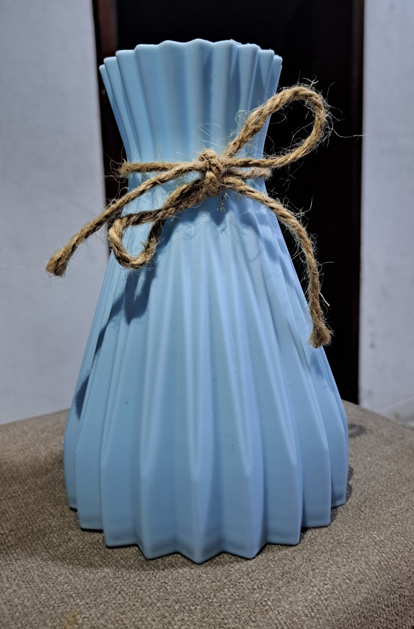 Vaso Azul Bebê de 18Cm - MV festa