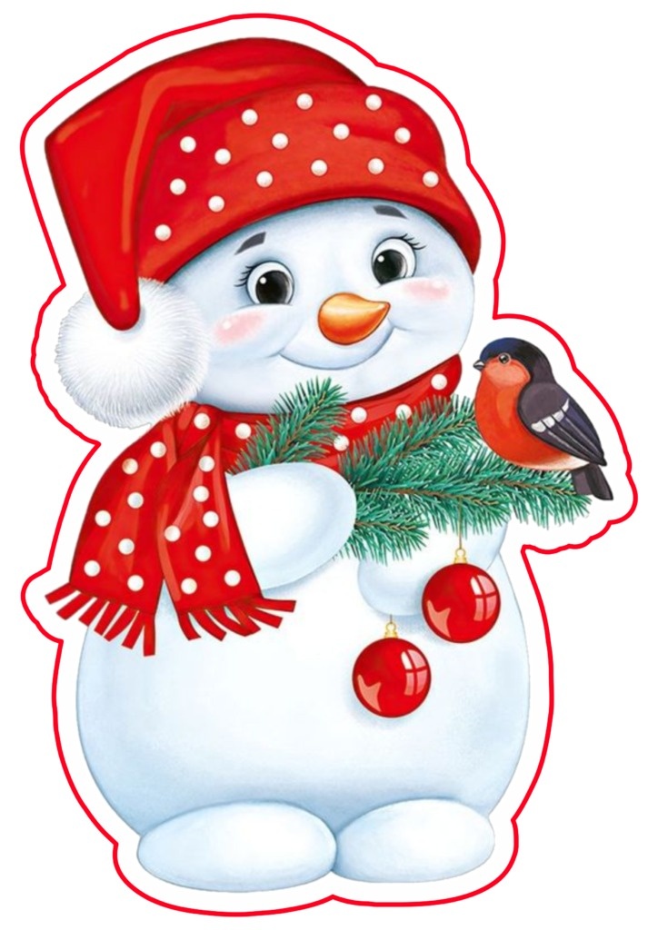 Boneco de Neve Cute de 80Cm - MV festa