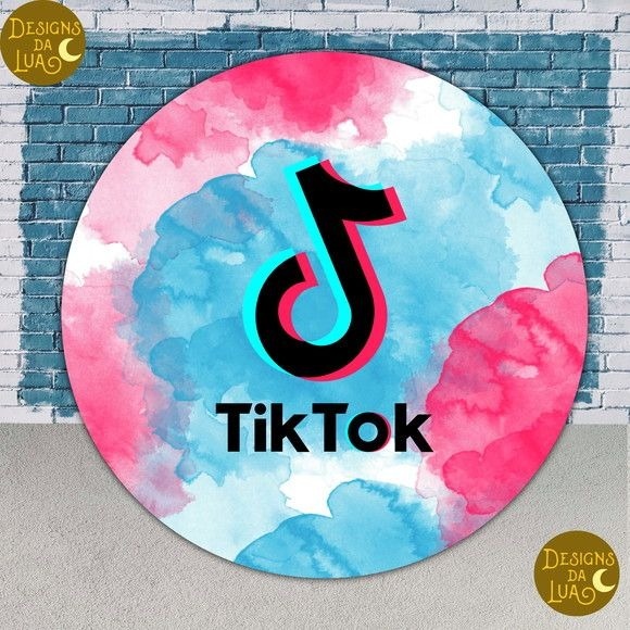 Painel Tiktok  50Cm  - MV festa