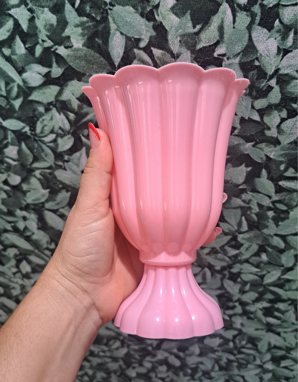Vaso Slim Rosa Bb - MV festa