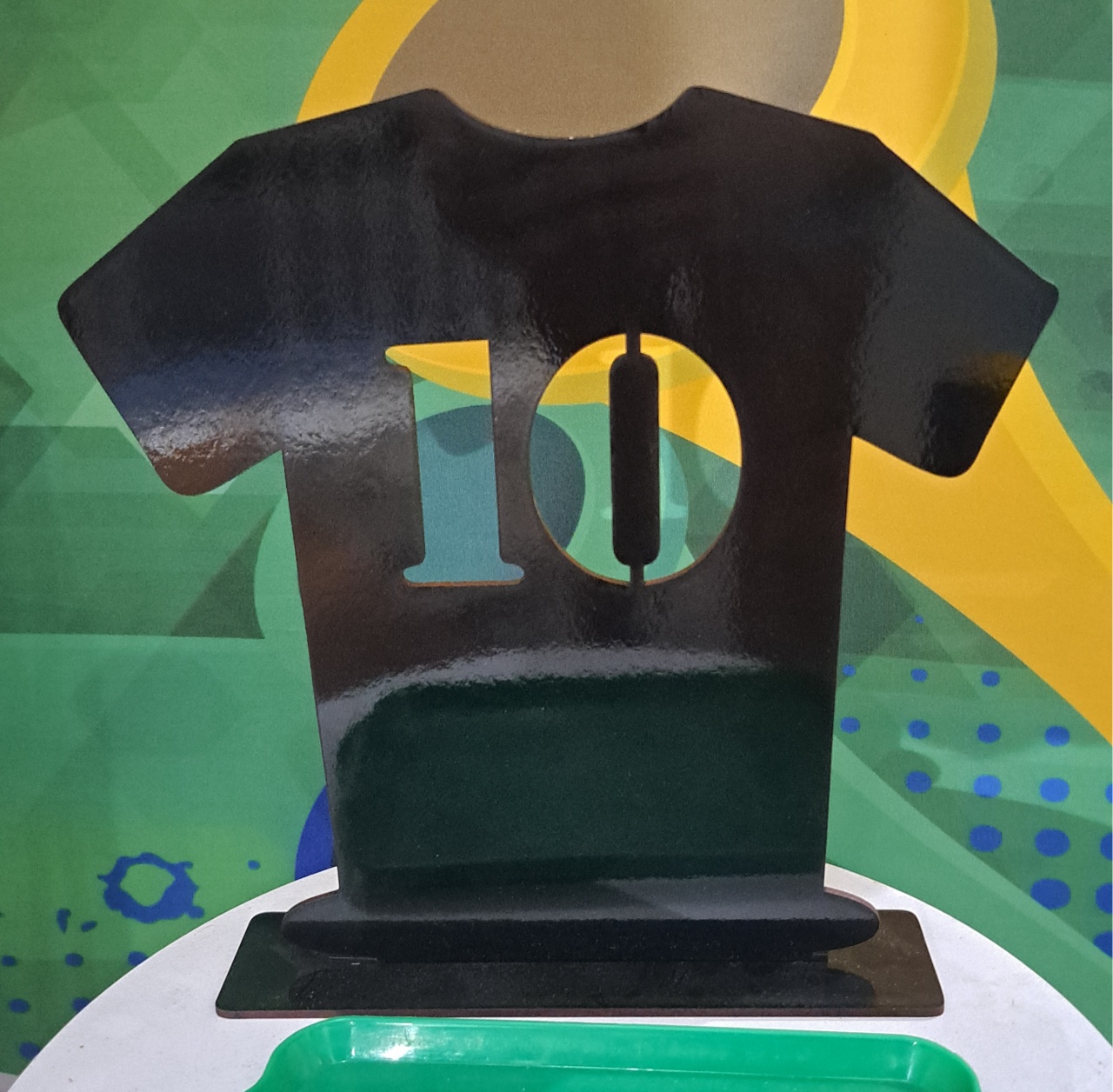 Camisa Em Mdf Preta - MV festa