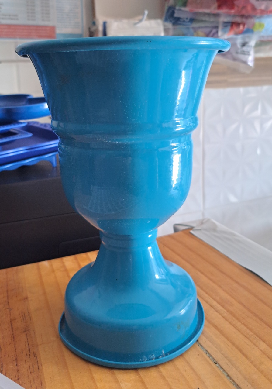 Vaso Azul Aluminio - MV festa