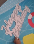 Placa Happy Birthday Em Led Quente - imagem 2