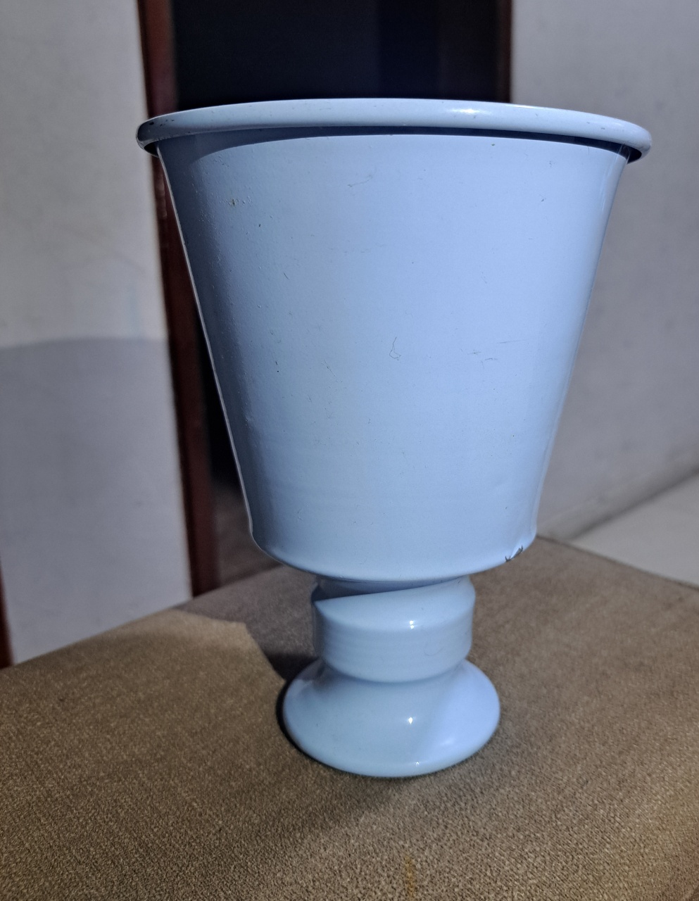 Vaso Azul Bebê Aluminio - MV festa